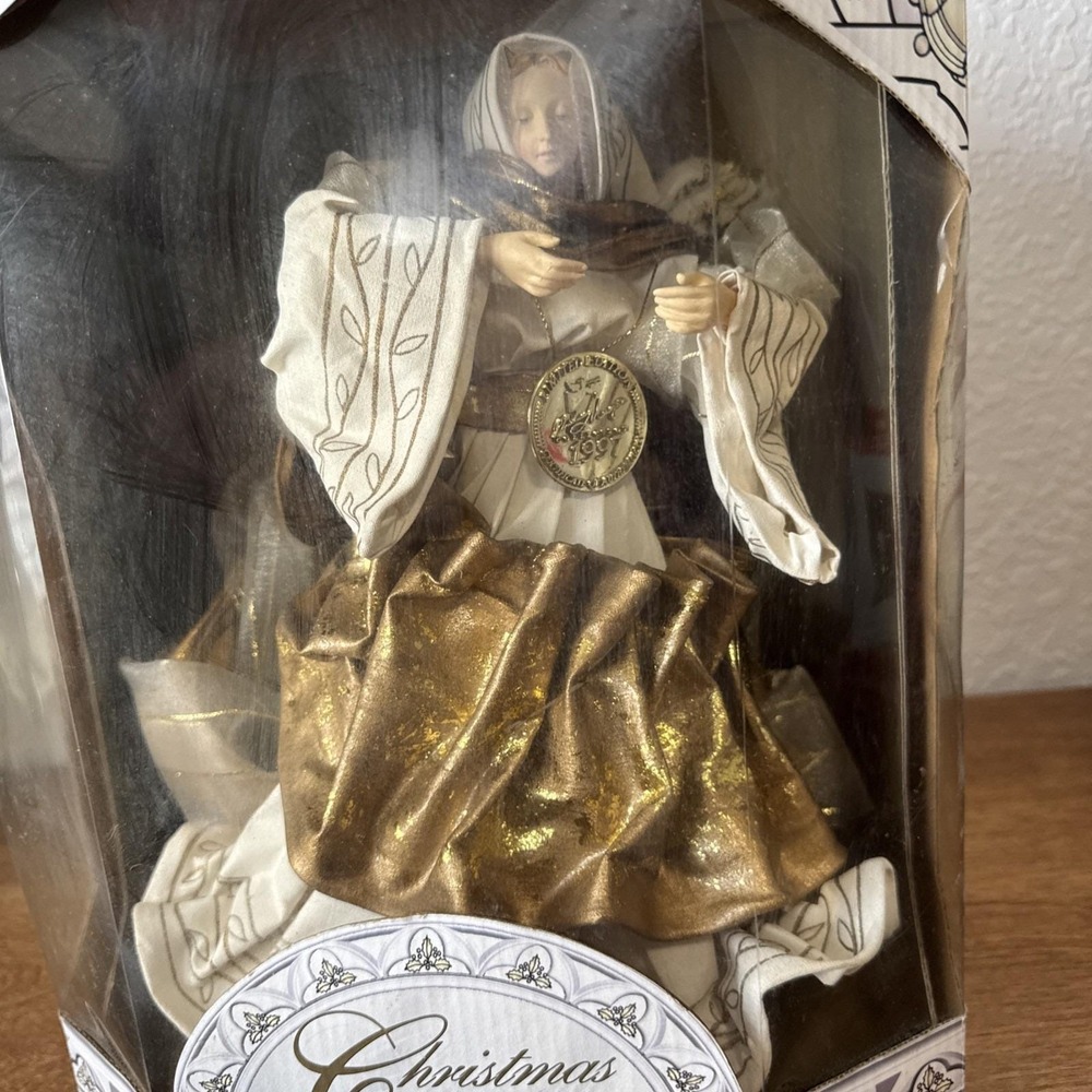 Vintage 1997 Trendmasters Christmas Magic Collection 12" Angel Tree Topper NIB - Picture 3 of 8